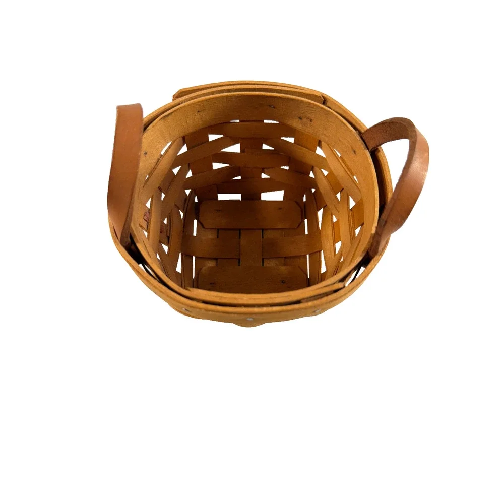 1997 Longaberger Thyme Basket USA Made 4.5